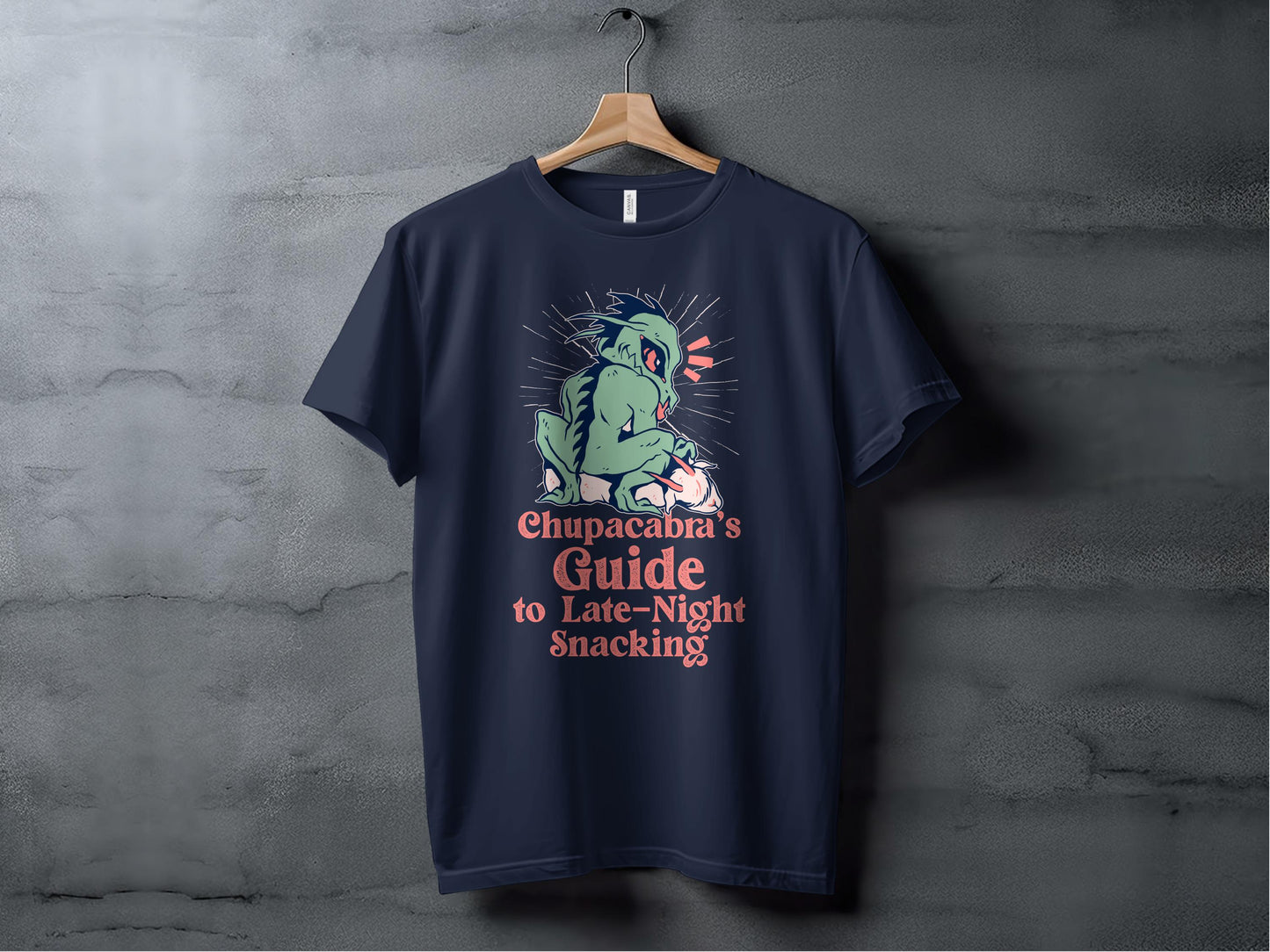 Chupacabra's Guide to Late Night Snacking T-Shirt product type