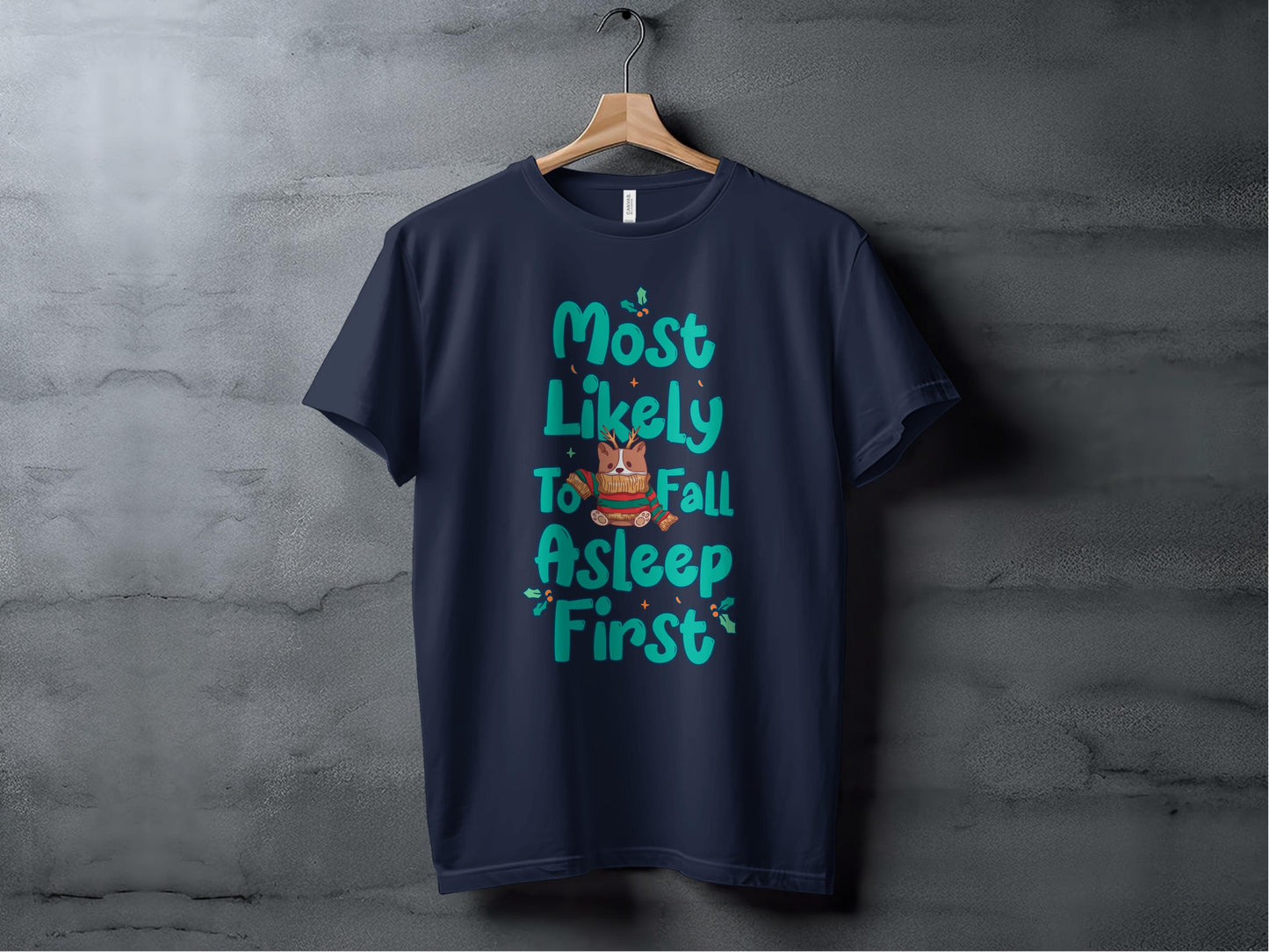Most Likely to Fall Asleep First Funny Shirt product type