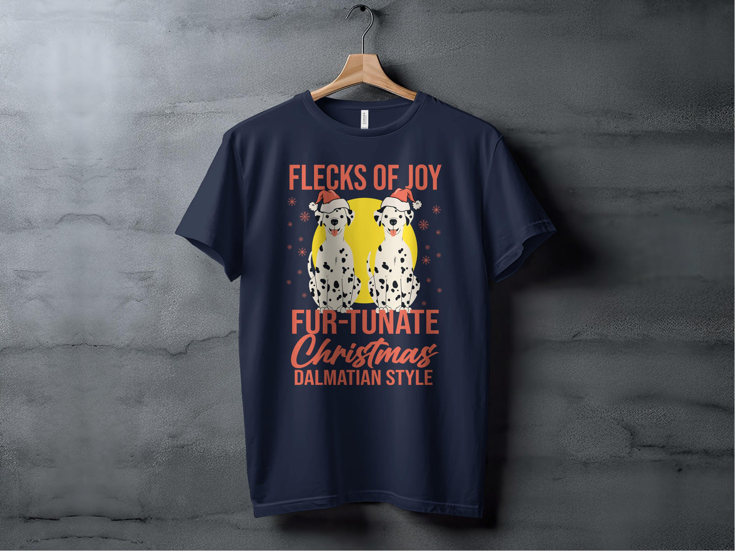 Flecks of Joy Fur-Tunate Christmas Dalmatian Style product type
