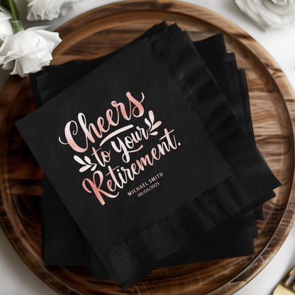 Cheers to Your Retirement Customized Product