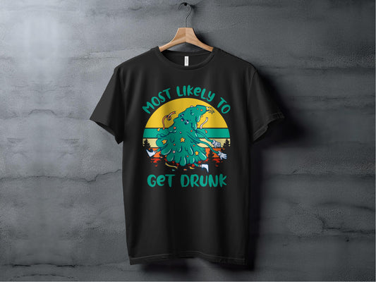 Most Likely to Get Drunk Graphic T-shirt product type