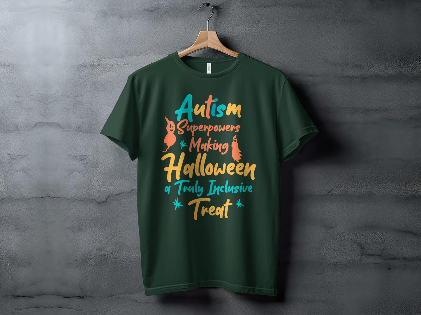 Autism Superpowers Halloween Inclusive Treat T-shirt product