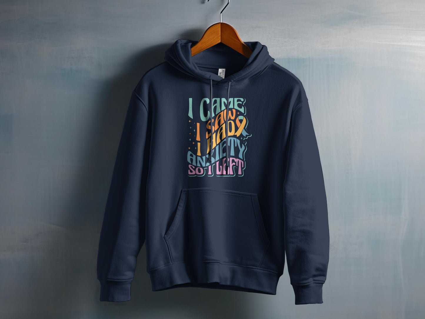 Stylish Anxiety Relief Graphic Hoodie product