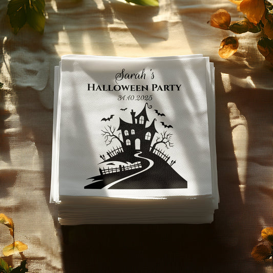 Spooky Halloween Party Theme Personalized Napkin product