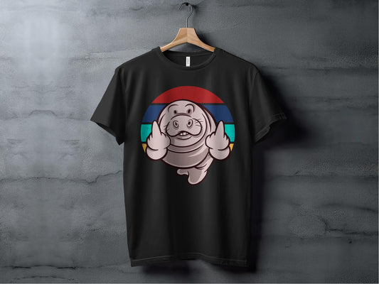 Funny Cartoon Sarcastic Character Graphic T-shirt product type