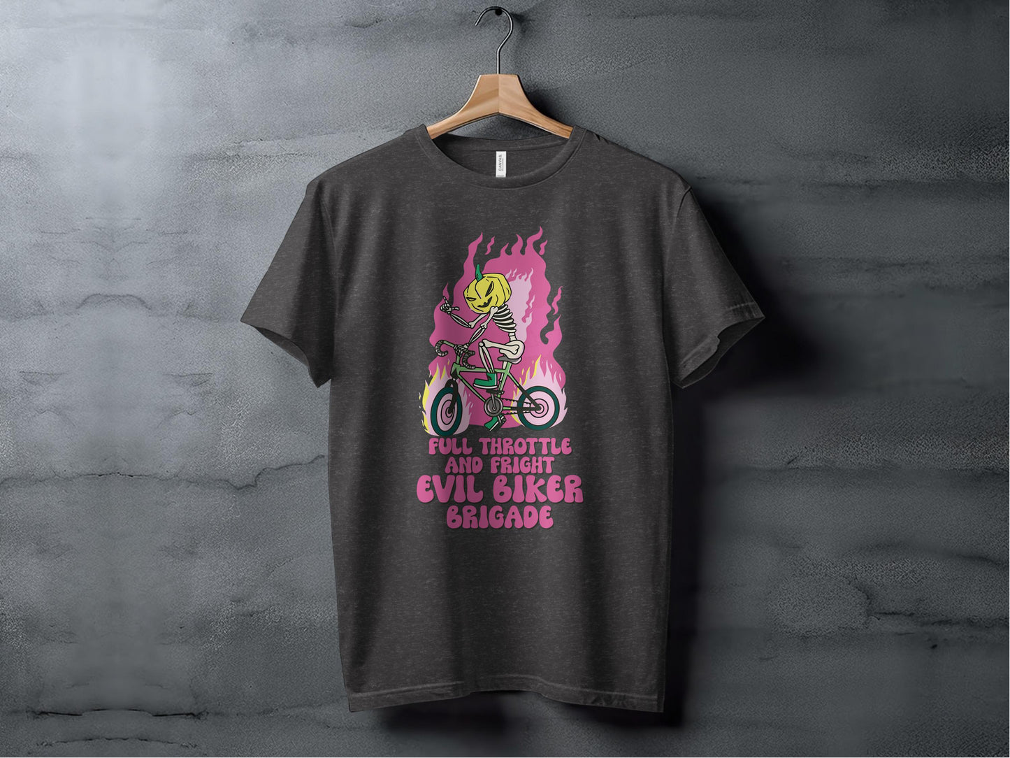 Full Throttle and Fright Evil Biker Brigade T-shirt product