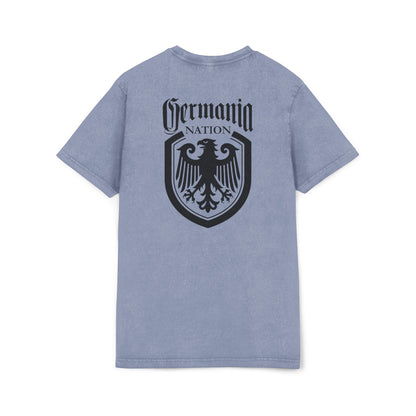 Germania Nation Patriotisches Verwaschenes Unisex T-Shirt