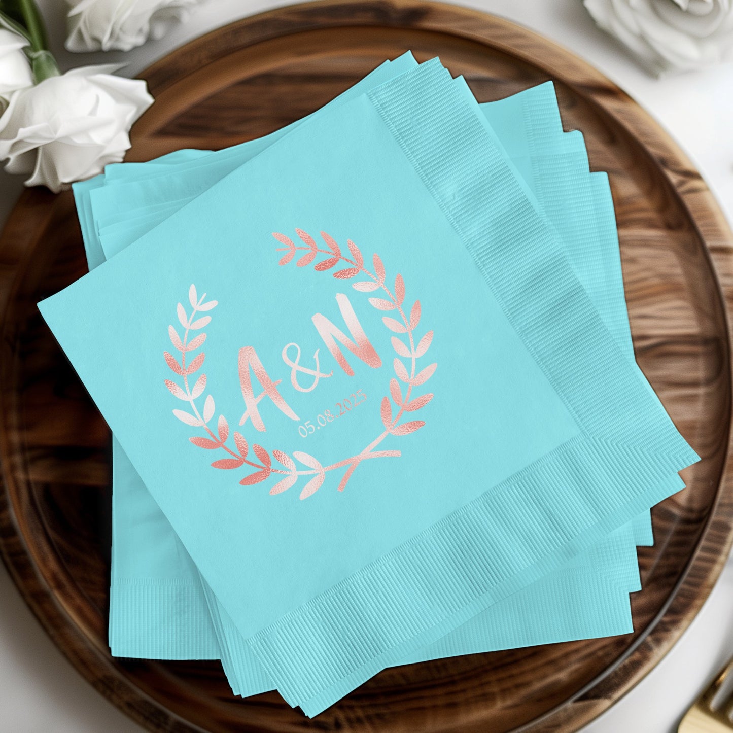 Personalized Wedding Monogrammed Napkins product