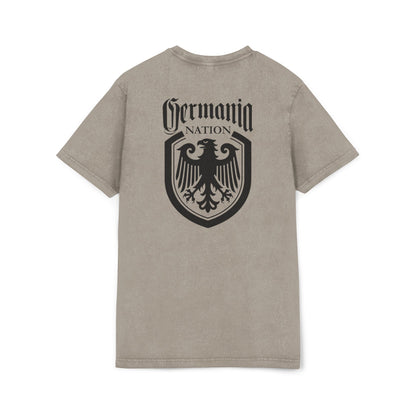 Germania Nation Patriotisches Verwaschenes Unisex T-Shirt