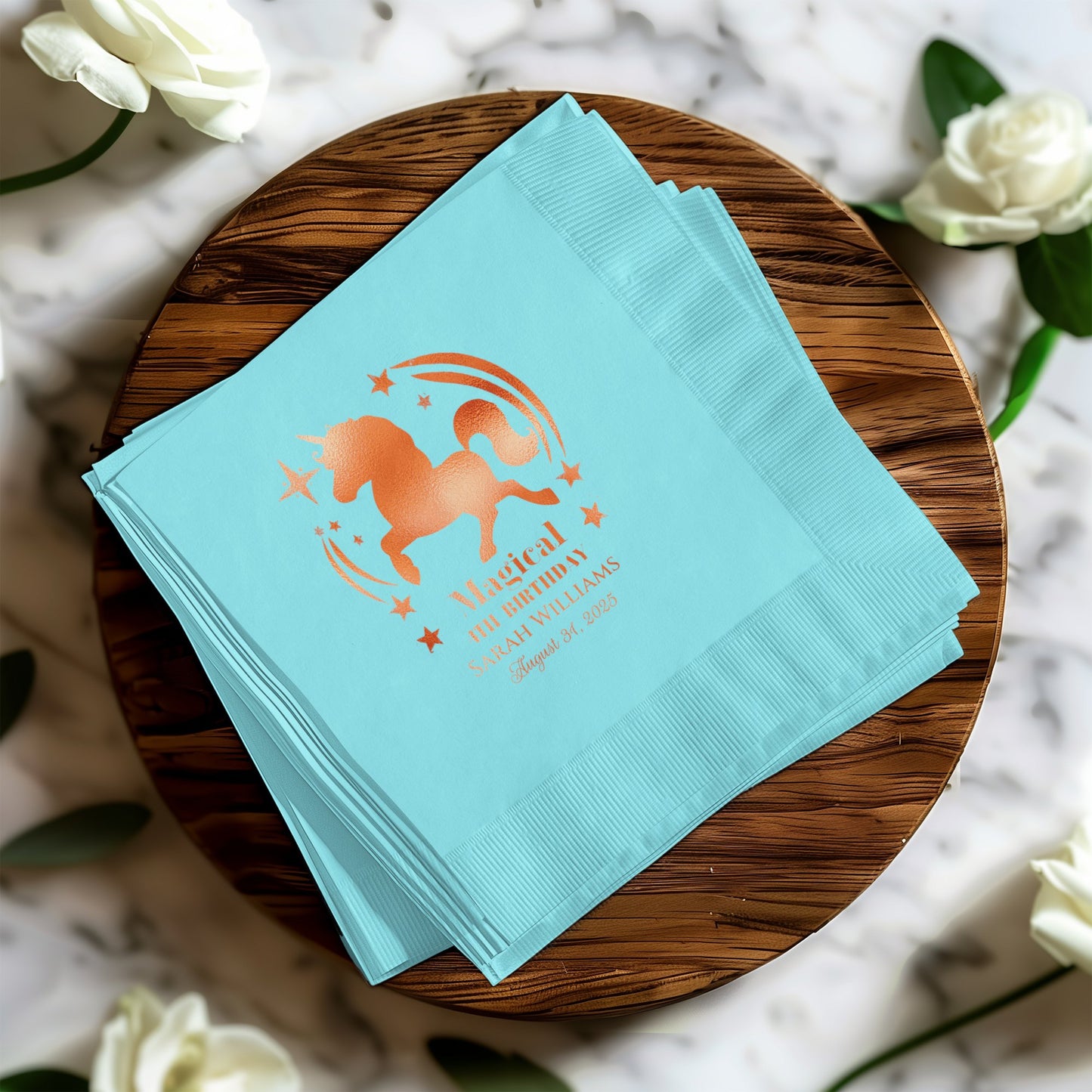 Magical Unicorn Napkins Birthday Party Decor product type