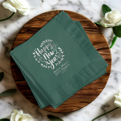 Happy New Year Party Napkins Celebratory Product
