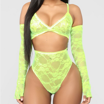 Damen Dessous mit Dreipunkt-Riemen