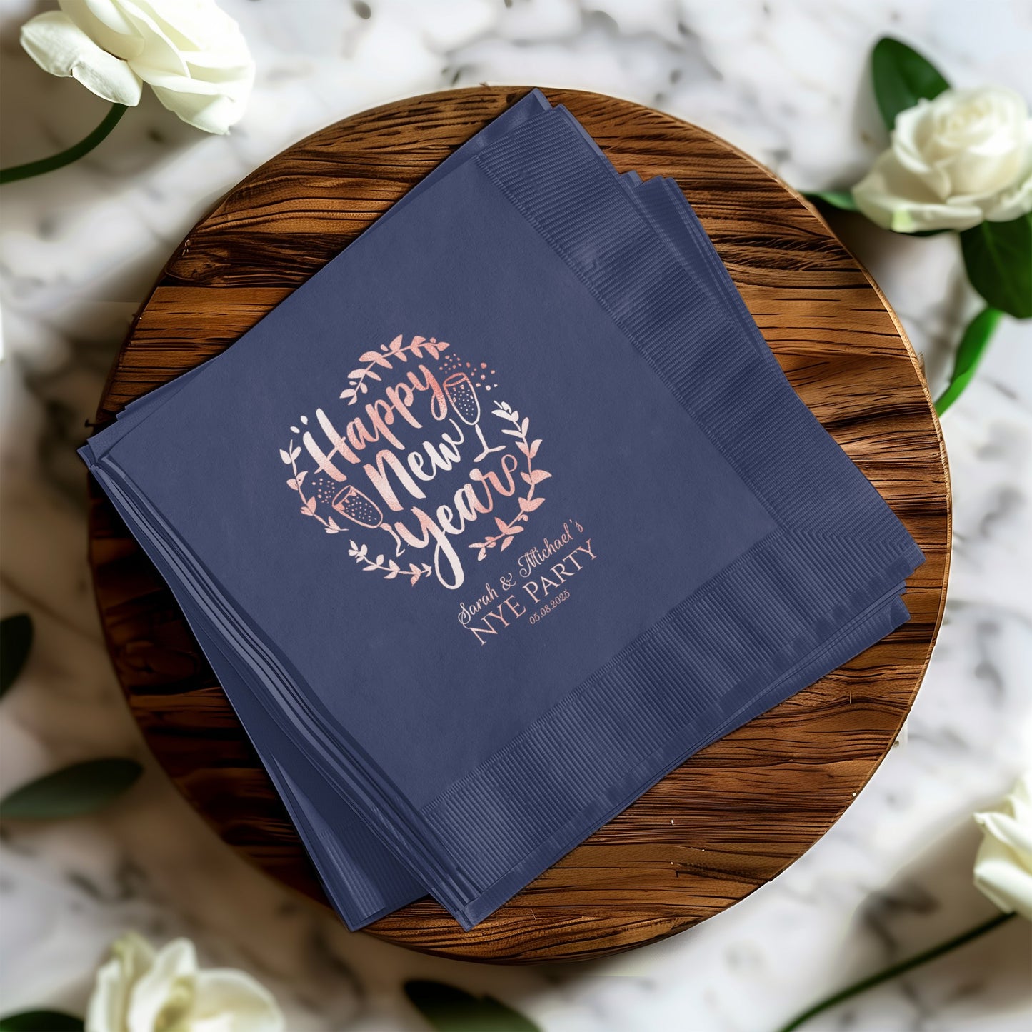 Happy New Year Elegant Party Napkins product