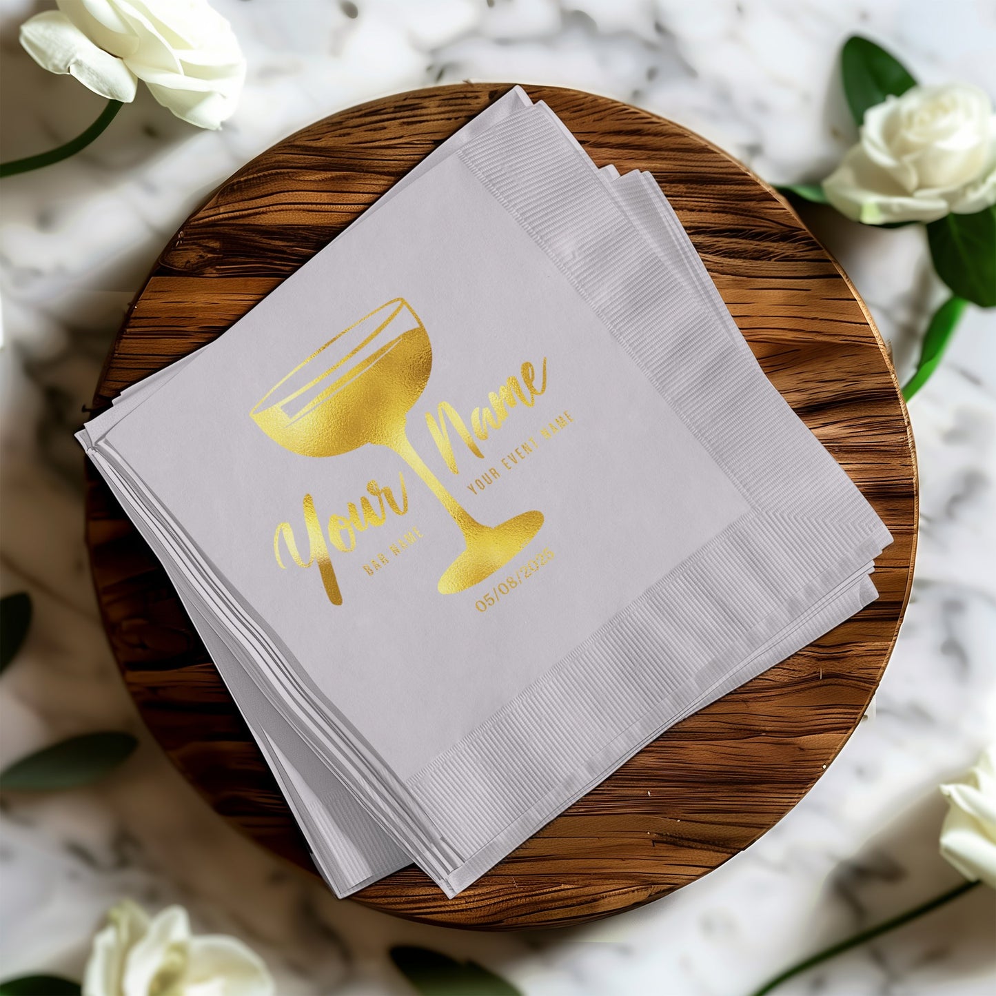 Personalized Printed Celebration Napkin product