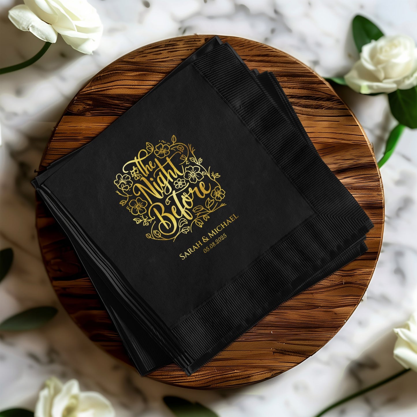The Night Before Custom Printed Napkin product