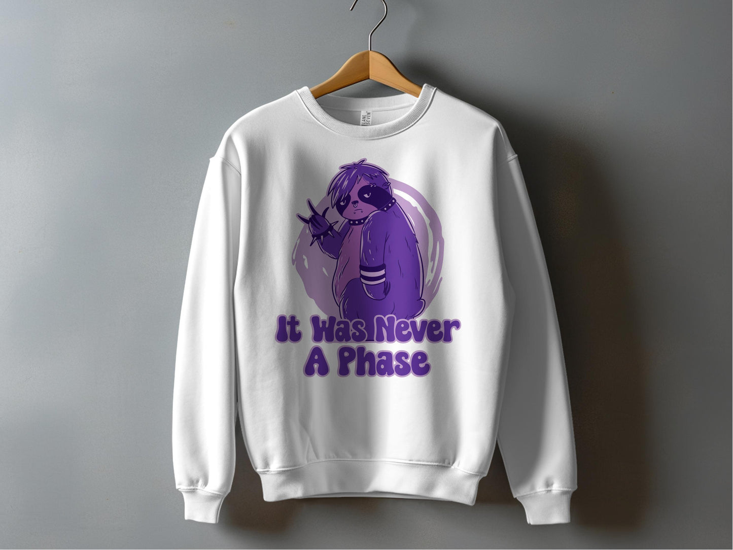 It Was Never A Phase Sloth Hoodie product