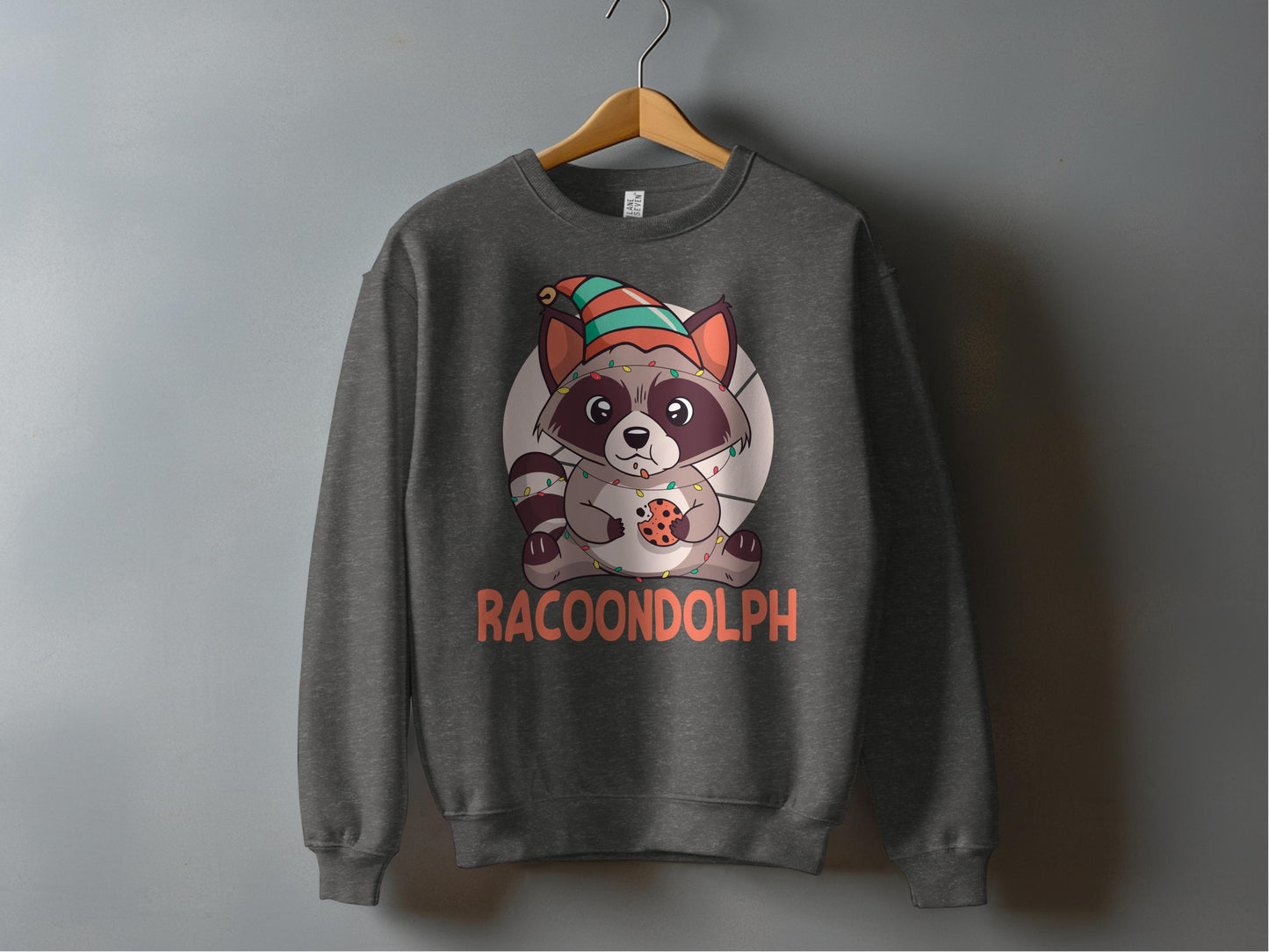 Racoondolph Graphic Print Long Sleeve Sweatshirt product