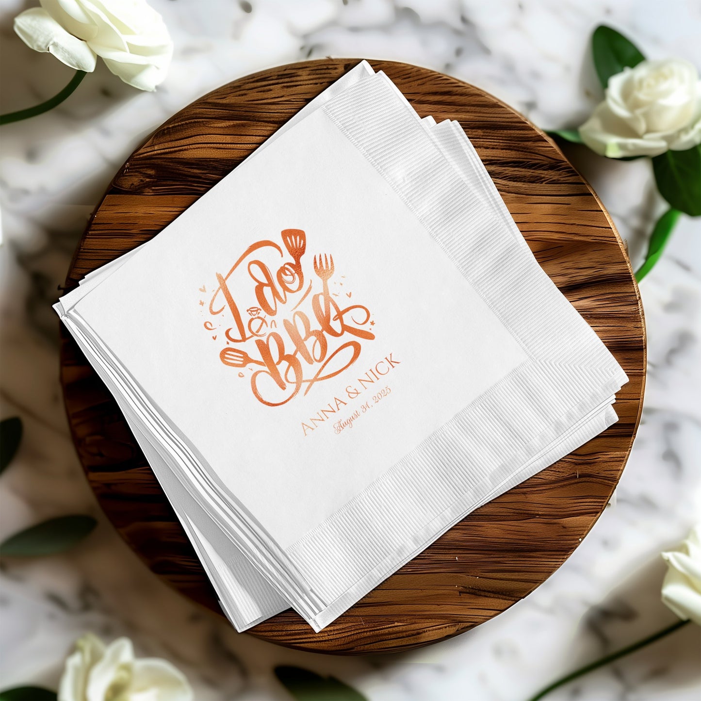 I Do Crew Personalized Wedding Napkins product type