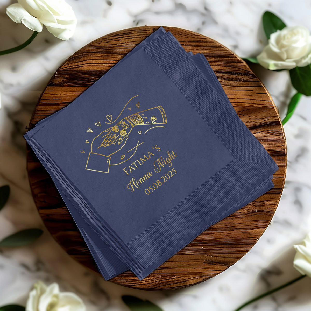 Engraved Personalized Event Theme Napkin product