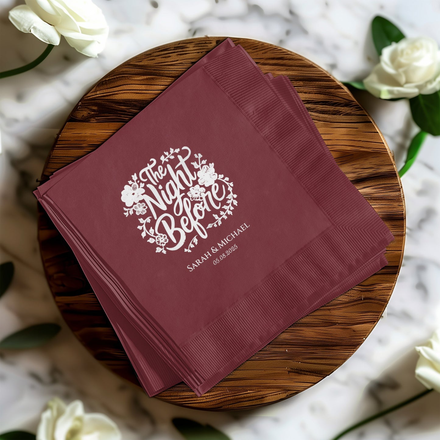 The Night Before Personalized Party Napkin product