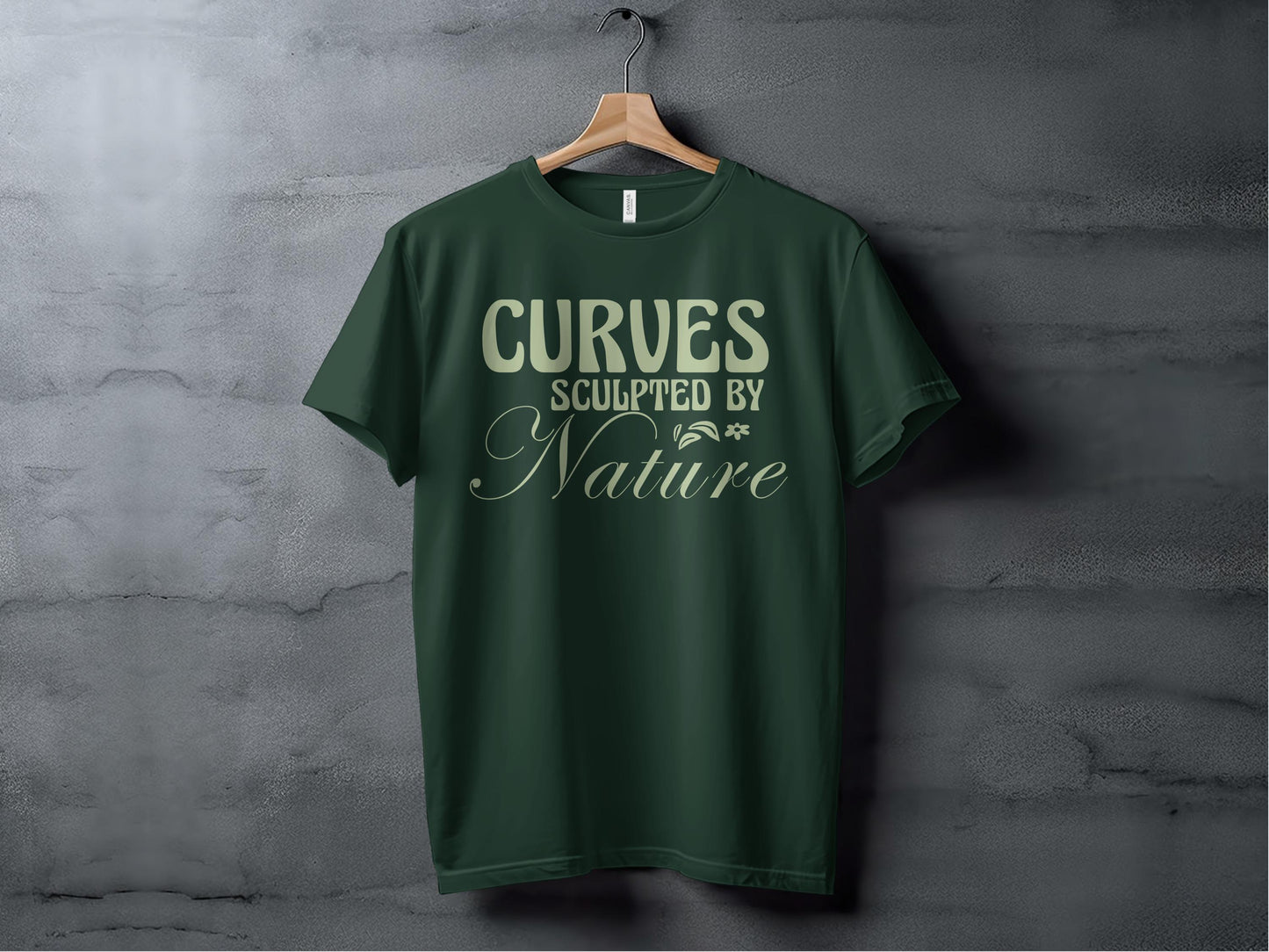 Curves Sculpted By Nature Graphic T-Shirt product