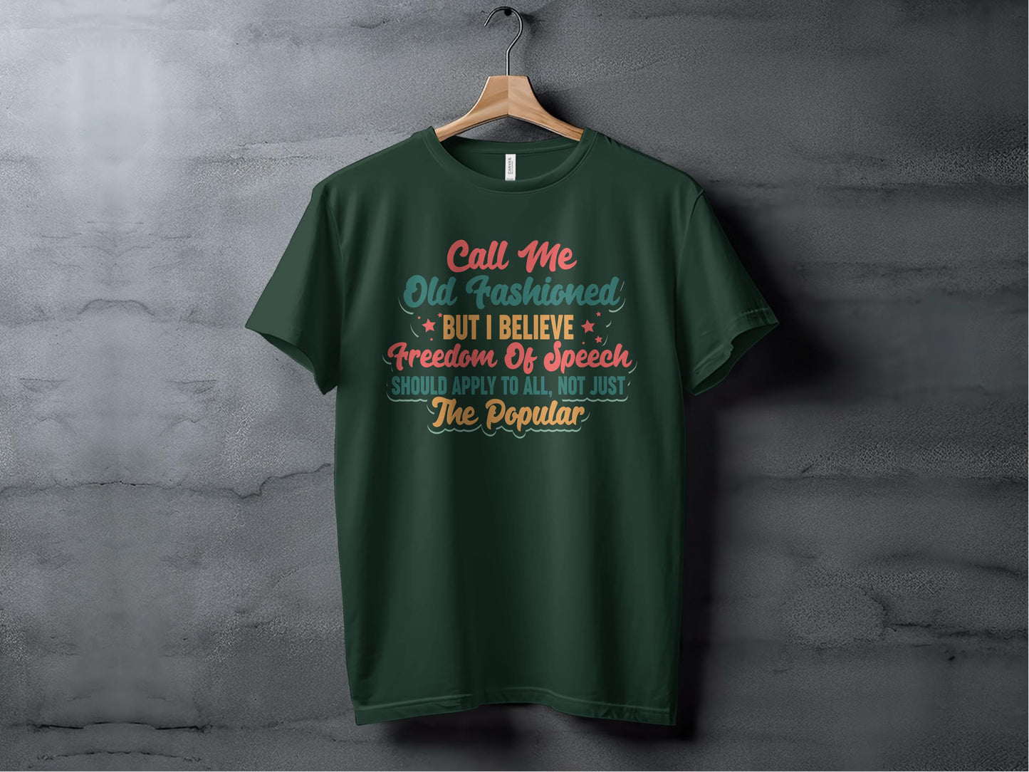 Call Me Old Fashioned Freedom of Speech T-shirt product