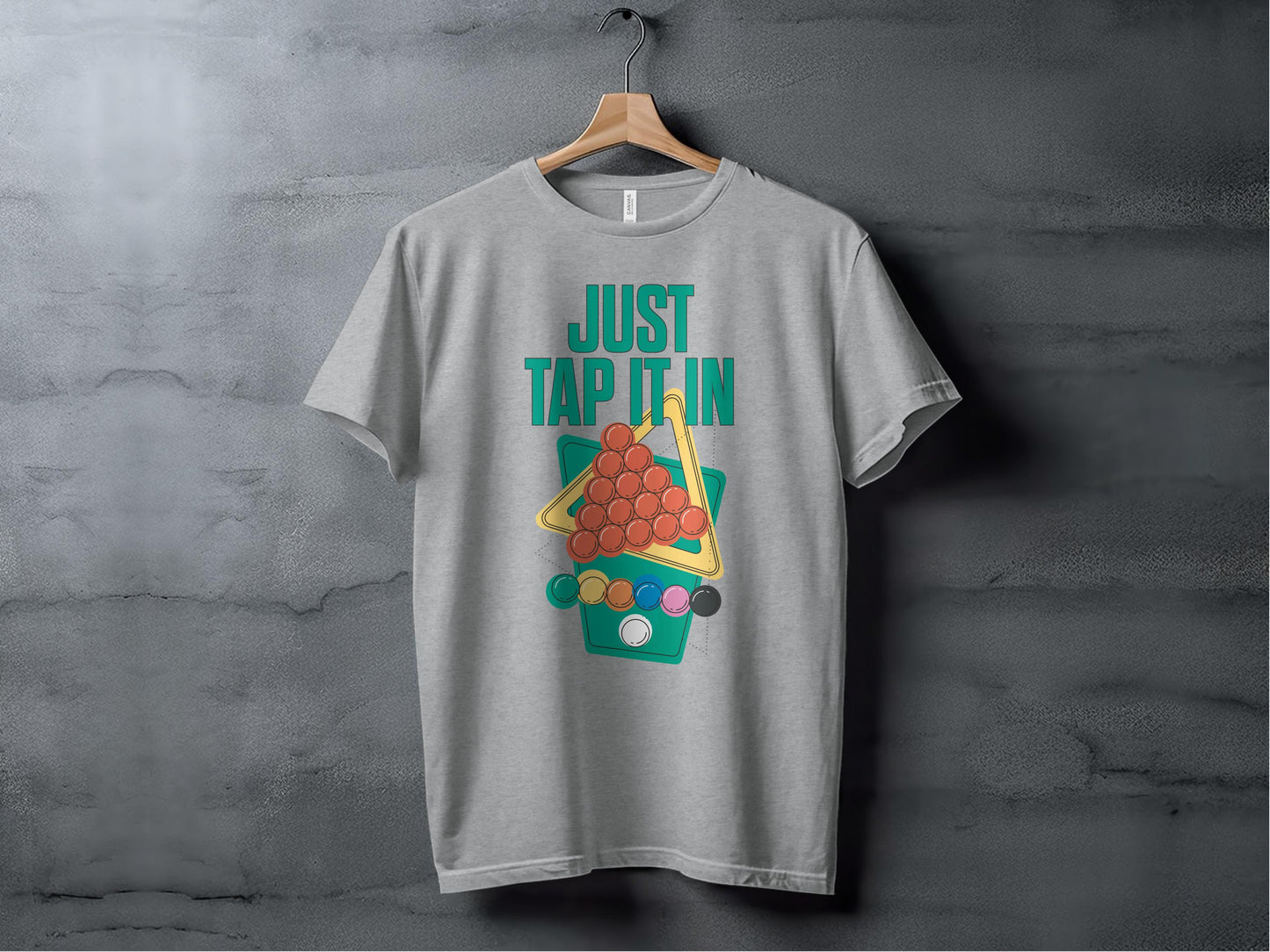 Just Tap It In Vibrant Ping Pong Balls T-Shirt product type