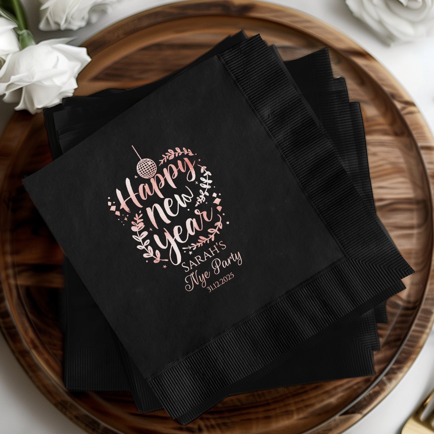 Happy New Year Party Personalized Napkin product