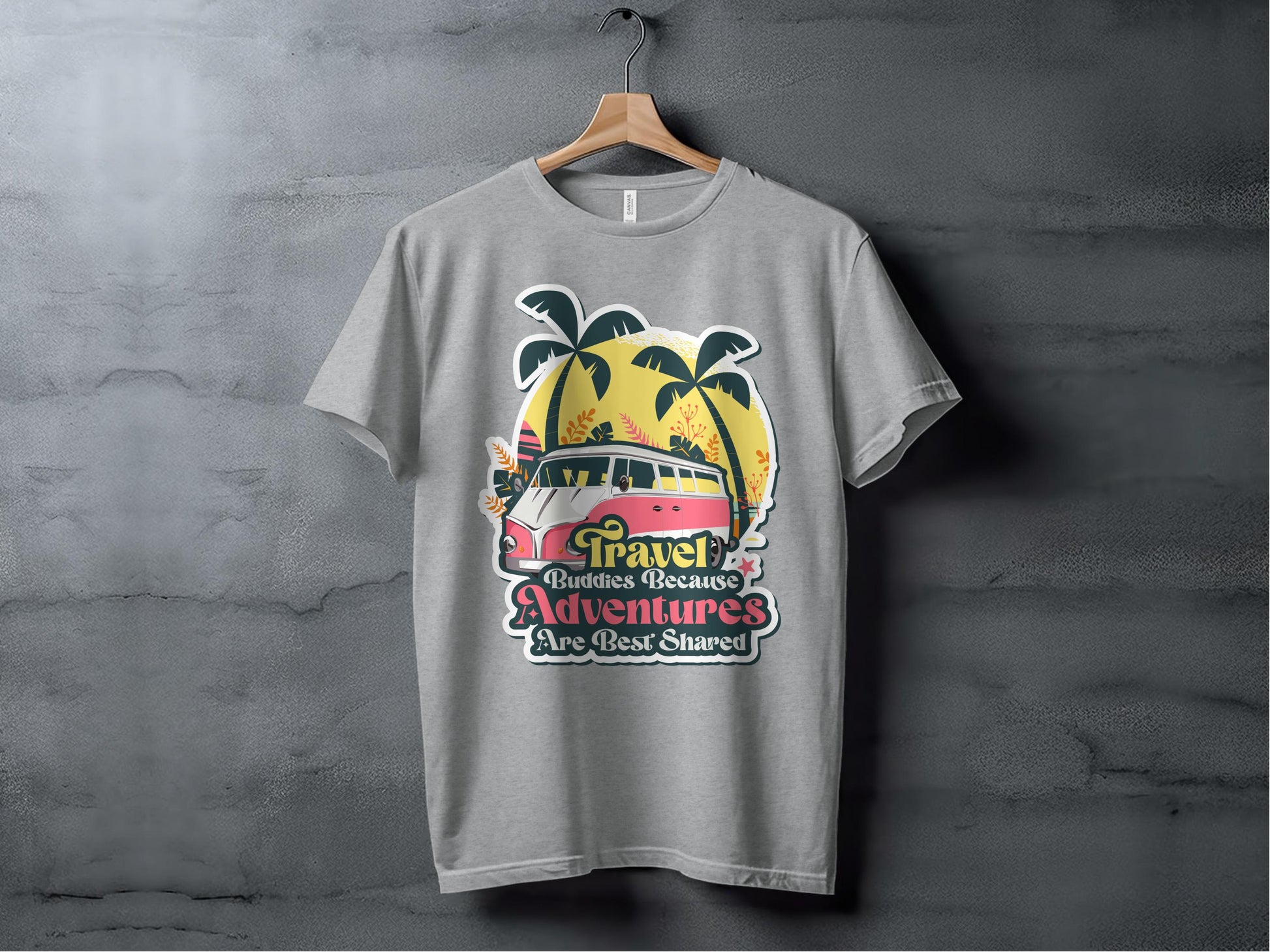 Travel Buddies Because Adventures T-Shirt product