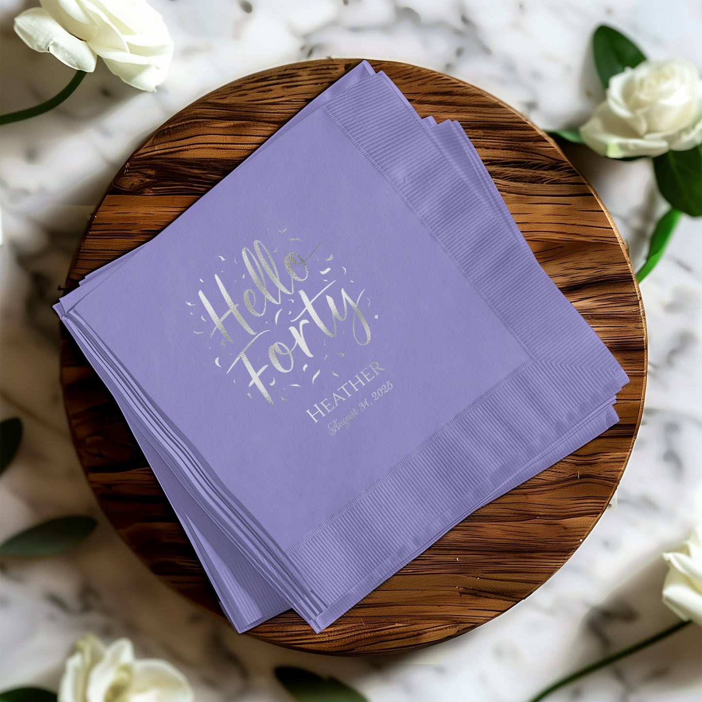 Hello Forty Personalized Event Celebration Product