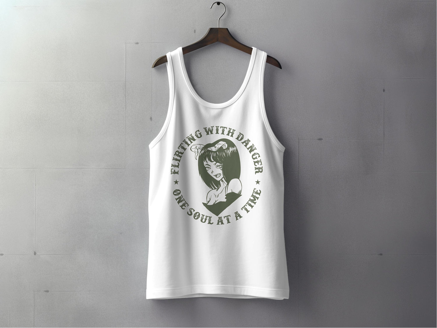Flirting with Danger One Soul at a Time Tank Top Product