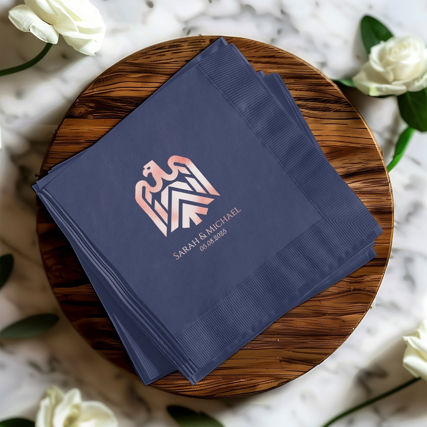 Personalized Wedding Monogram Napkin Party product type