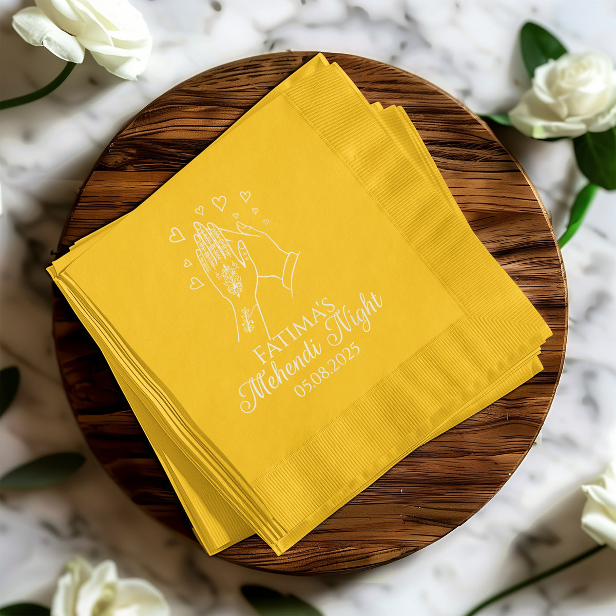 Personalized Event Napkins with Unique Design product