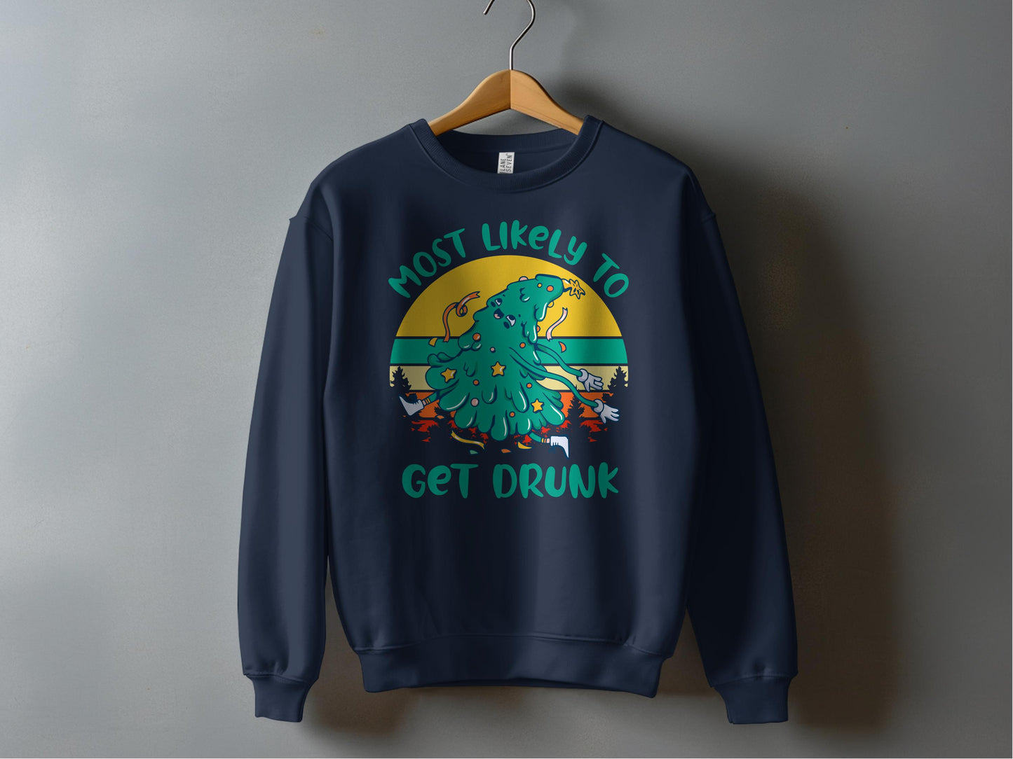 Most Likely to Get Drunk Dinosaur Graphic product