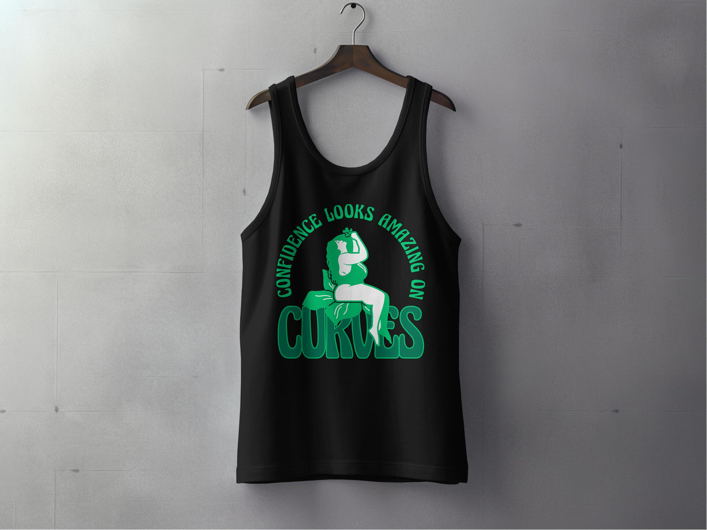 Confidence Looks Amazing On Curves tank top product