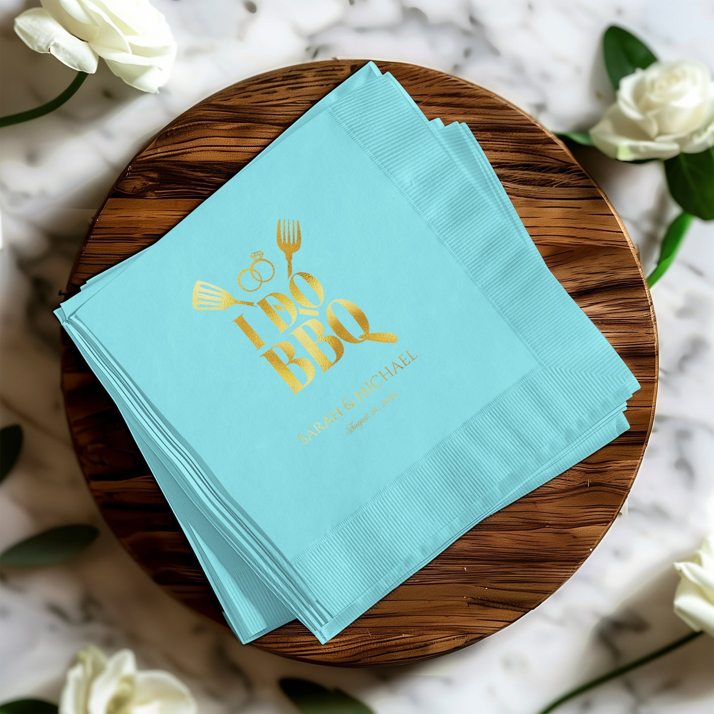 I Do BBQ Design Napkins Special Event Product
