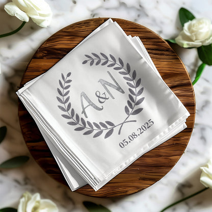 Custom Monogrammed Wedding Date Decorative Product