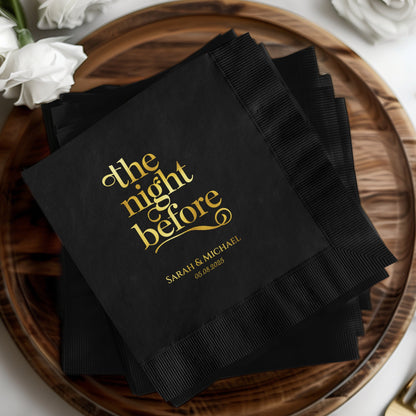 The Night Before Printed Party Napkin product