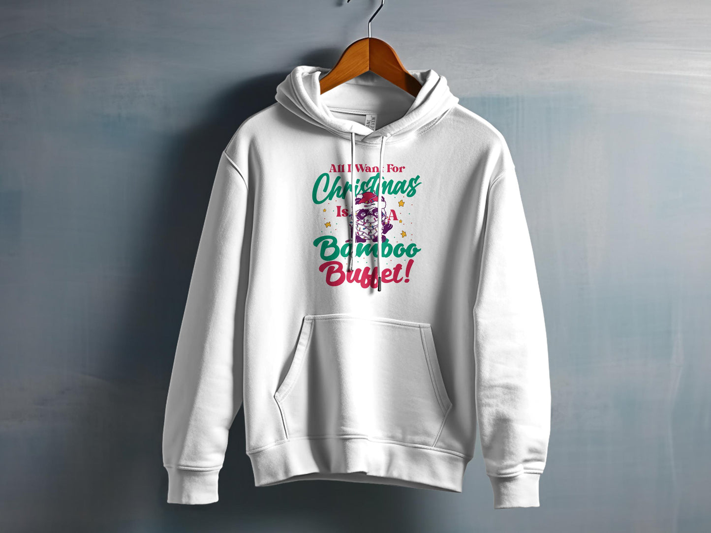 All I Want For Christmas Is A Bamboo Buffet Hoodie Product