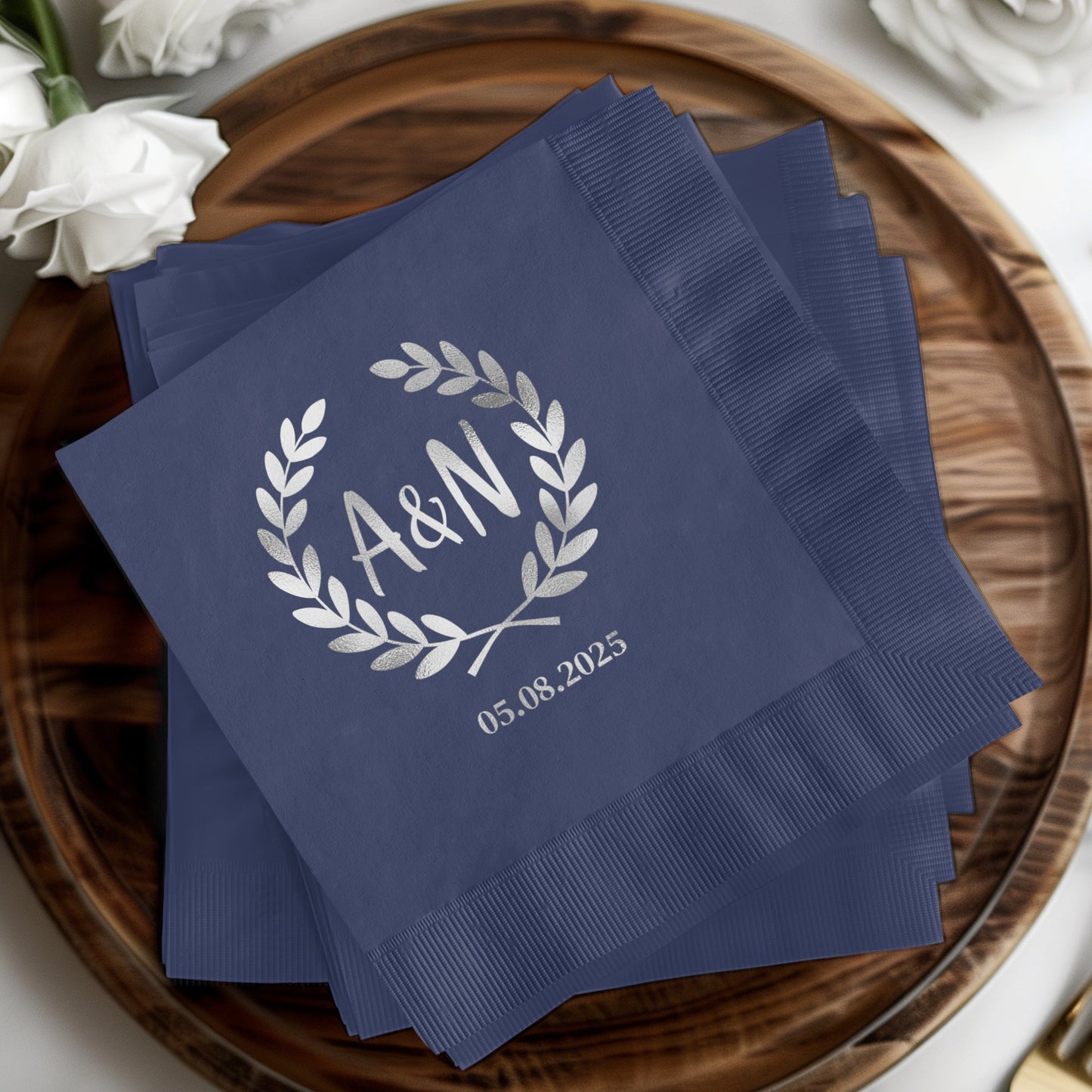 Personalized A&N Laurel Wreath Design Event Product