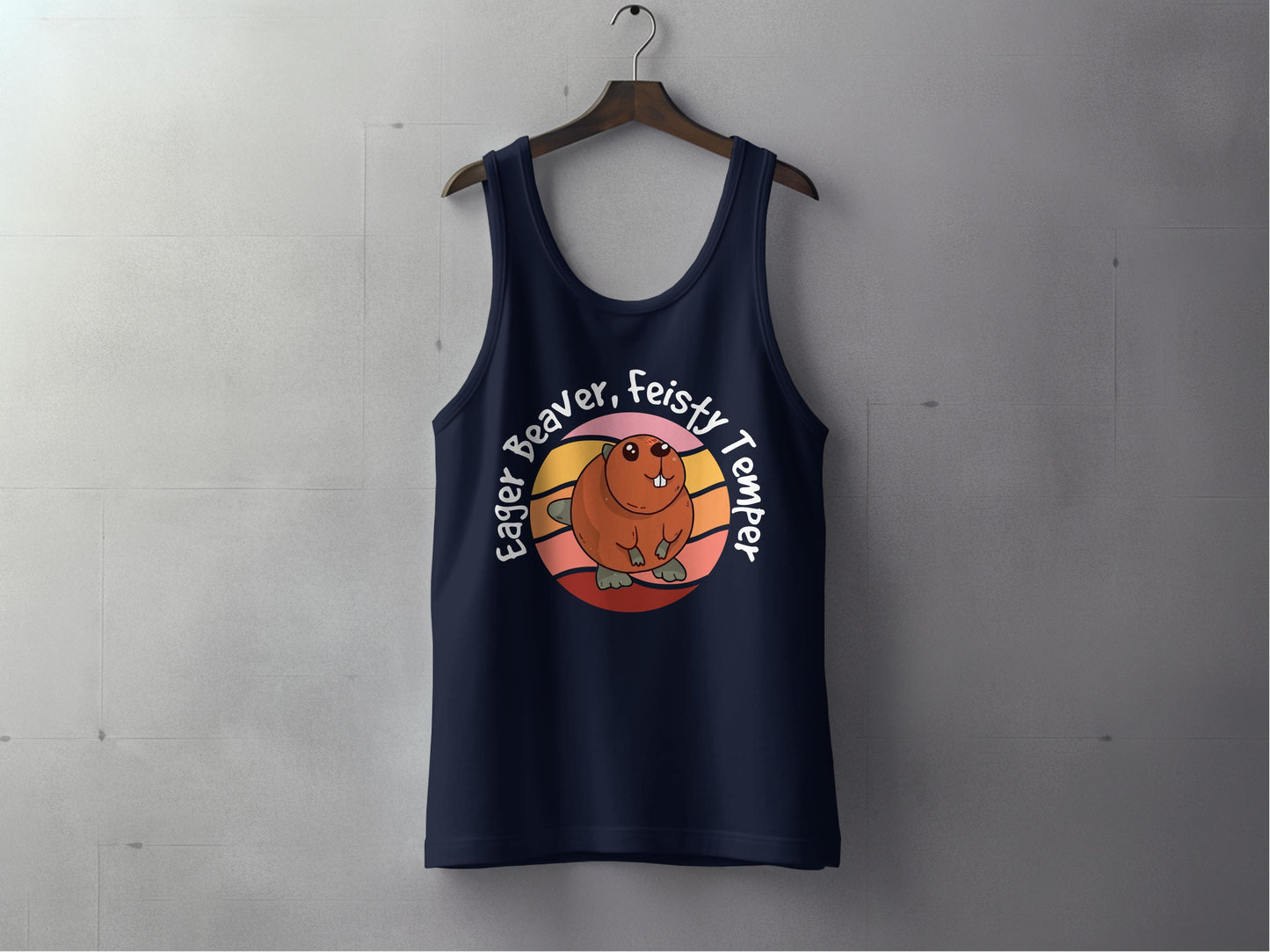Eager Beaver Feisty Temper Graphic Tank product