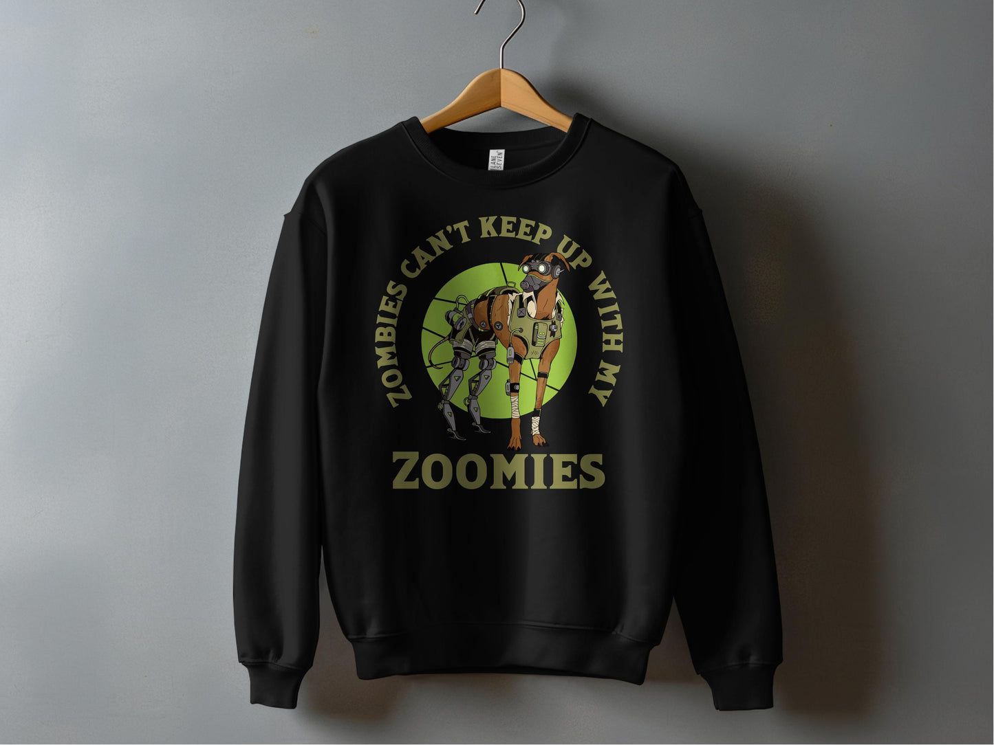 Zombies Can't Keep Up With My Zoomies sweatshirt product