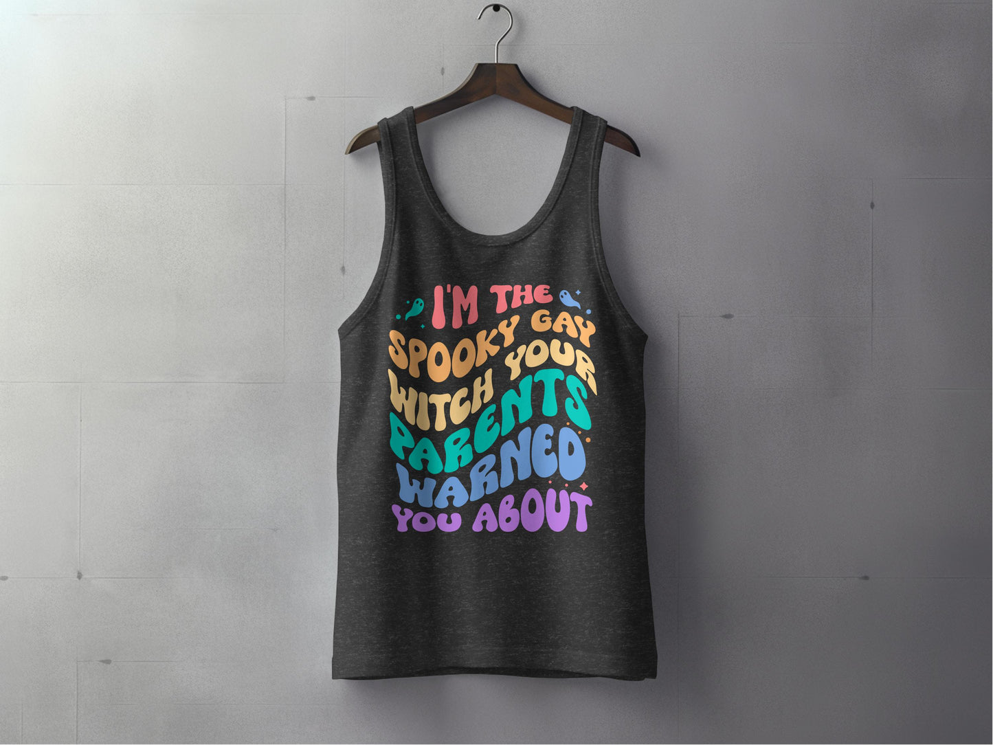 I'm The Spooky Gay Witch Tank Top Product Type