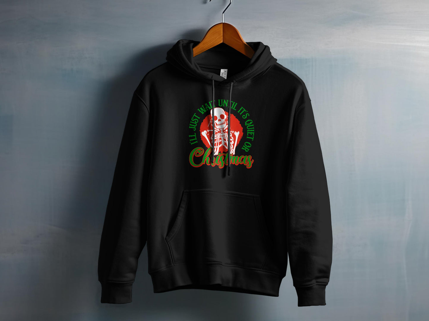 Festive Christmas Skull Design Hoodie product