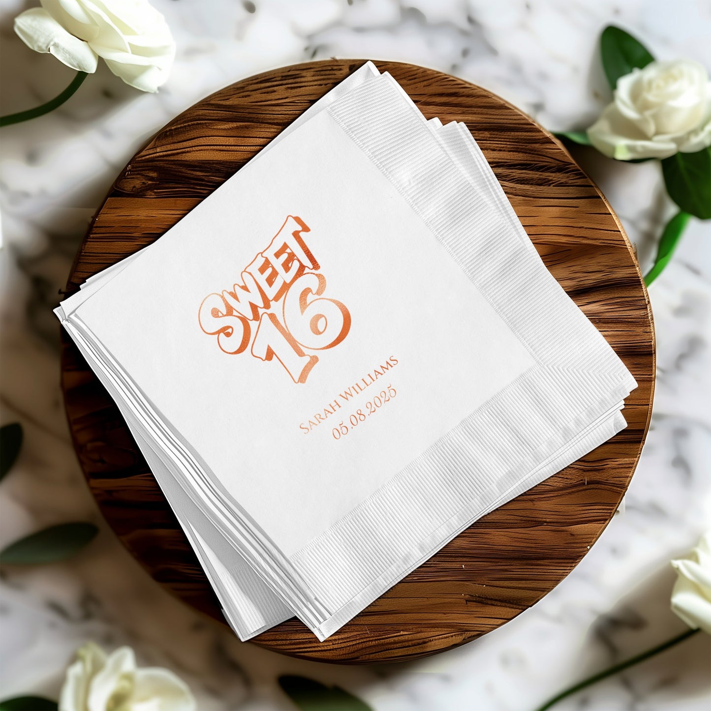 Sweet 16 Personalized Party Napkins product