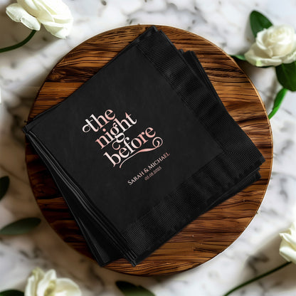 The Night Before Custom Printed Napkin product