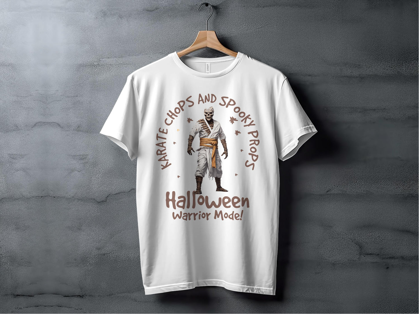 Karate Chops And Spooky Props Halloween T-Shirt Product