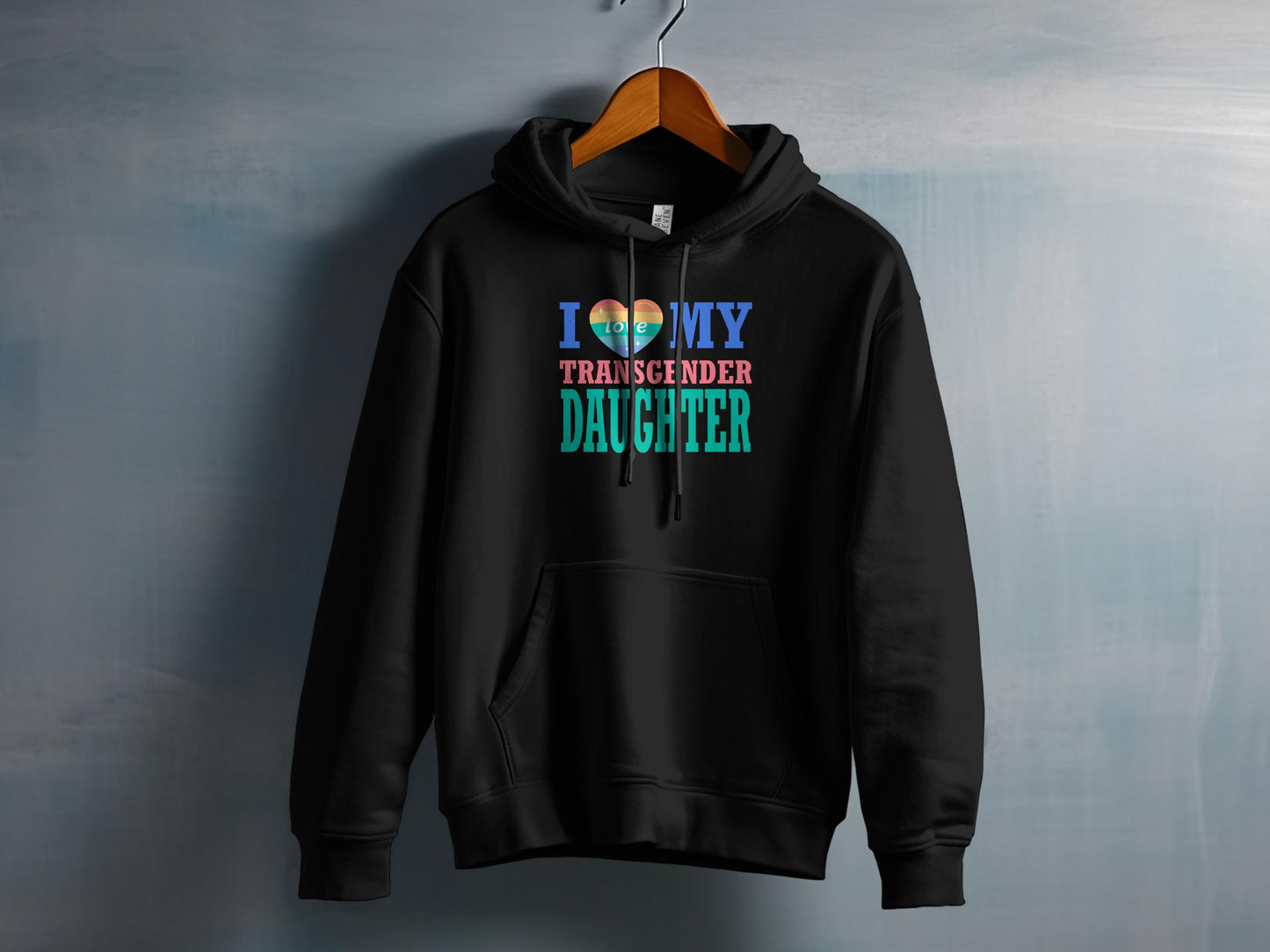 I Love My Transgender Daughter Hoodie product