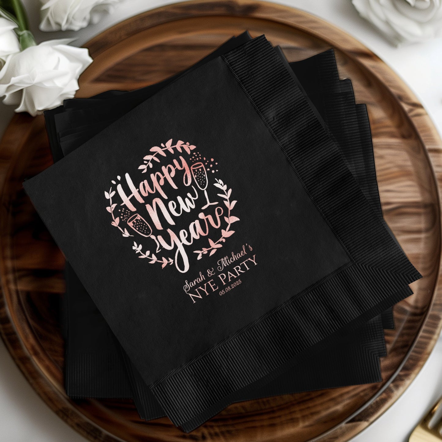 Happy New Year Custom Party Napkins product type