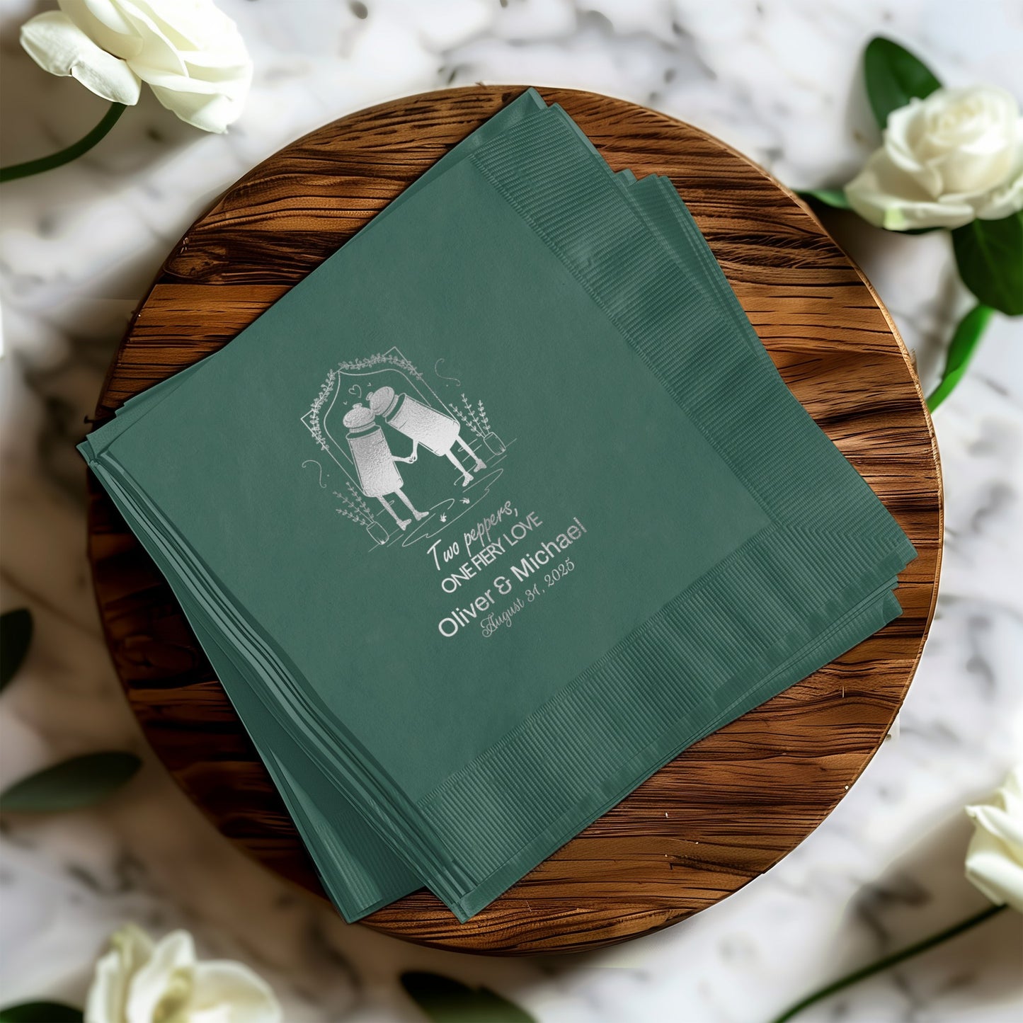 Personalized Wedding Napkins Perfect for Your Special Day product type